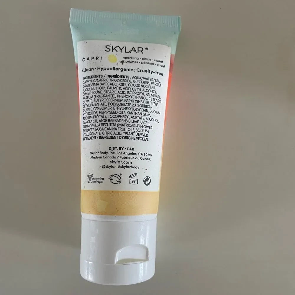 ❣️5/$50 Skylar Hydrating Body Lotion with Hyaluronic Acid, Capri scent. …